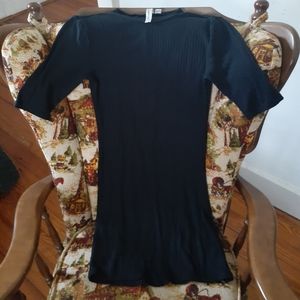 Ribbed sweater dress